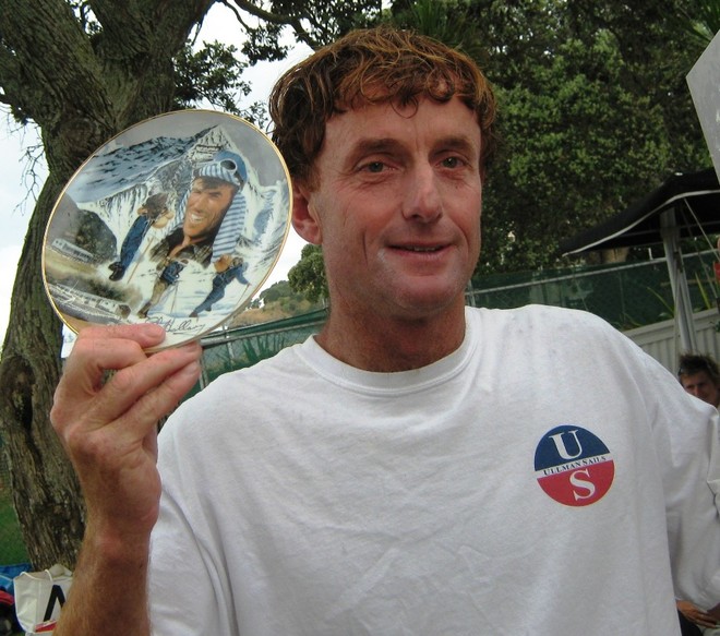 Grand final runner up Ian Gladwell. Rata Road Regatta, Cheltemham Beach, March 2010 © Event Media